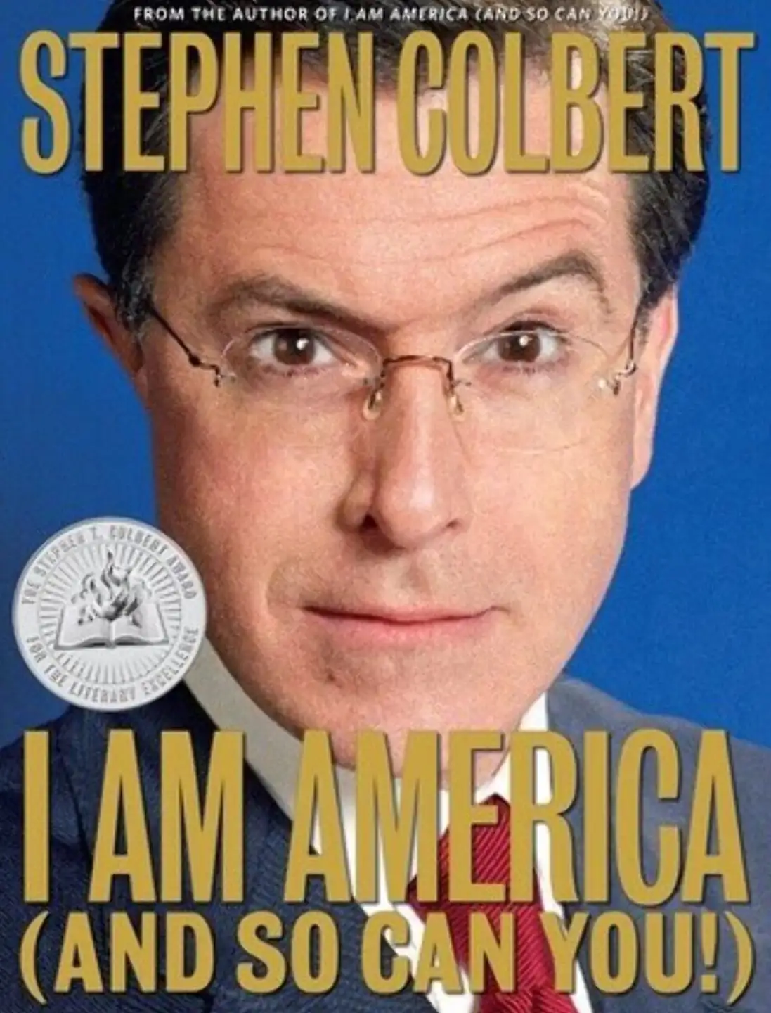 The cover to the book, I Am America And So Can You