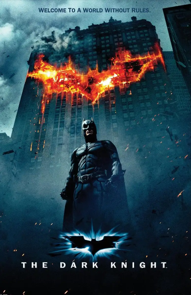 The poster to the movie, The Dark Knight