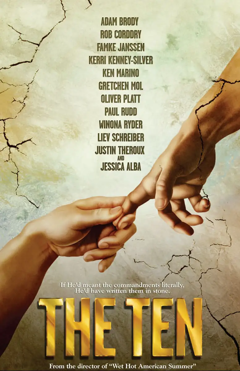 The poster to the movie, The Ten